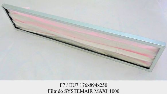 Filtr EU7 do MAXI 1500 / 2000 EL / HW (196x876x380)