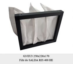 Filtr EU5 do SALDA RIS 400 (250x226x280)