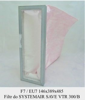 Filtr EU7 do SystemAir SAVE VTR 300/B (146x389x485)