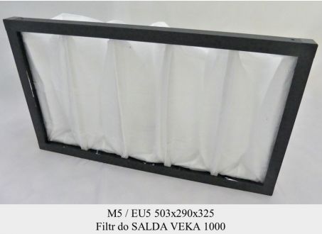 Filtr kasetowy EU7 400x205x48 K