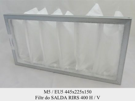 Filtr EU5 do SALDA RIRS 400 H / V (445x225x150)