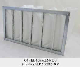Filtr EU4 do SALDA RIS 700 V (398x224x150)