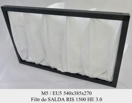 Filtr EU5 do SALDA RIS 1500 HE 3.0 (540x385x270)