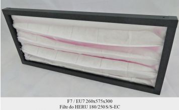 Filtr EU7 do HERU 180/250 S/S-EC (260x575x300)