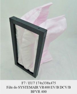Filtr EU7 do SYSTEMAIR VR 400 EV (174x338x475)