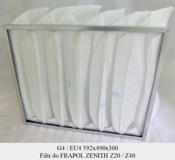 Filtr EU5 do FRAPOL Zenith Z40 (592x490x360)
