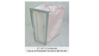 Filtr EU7 do SYSTEMAIR VM 400 EV BFMV 400 (117x560x340))